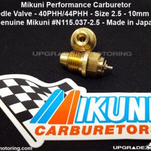 Mikuni Carburetor – Needle Valve 2.5 40/44 PHH #N115.037-2.5