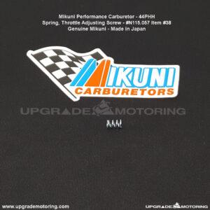 Mikuni Carburetor – Spring, Throttle Screw 44PHH #N115.057 #38