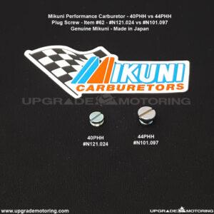 Mikuni Carburetor – Plug Screw 44PHH #N101.097 #62