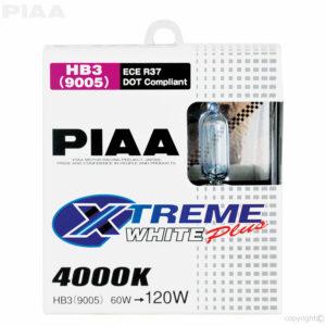 Piaa 9005 Xtreme White Plus 60w=120w Xtra Bulb Pair #19615