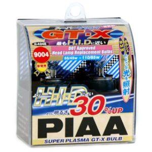 Piaa 9004 Super Plasma GT-X 65/45w=110/85w XTRA 5000K #19624