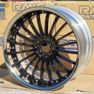 Versus BL20FX/Radenergie R20 20×10.5 5×112 +25 Black-Single