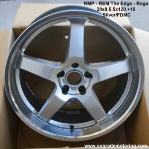RMP REM The Edge Roga 20×9.5 5×120 +15 Silver/FDMC Single