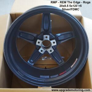 RMP REM The Edge Roga 20×9.5 5×120 +15 Silver/FDMC Single