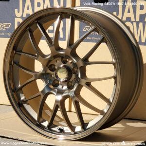 Volk Racing SE37A Wheel 18×7.5 5×100 +35 Bronze.
