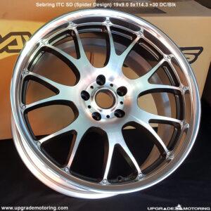 Sebring ITC SD/Spider Design 19×9.0 5×114.3 +30 DC/Blk – Single