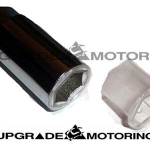 Lug Nut Socket with Plastic Liner. 21/19mm A-40