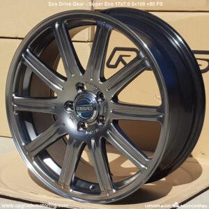 ECO drive GEAR Super Eco 17×7.0 5×100 +50 F.Silver – Single