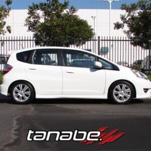 Honda Fit 2009-2013 1.3/1.8 inch drop Tanabe DF210 Springs #TDF143