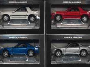 Tomica RX-7 Limited Edition Tomy 4pc FC FD Set