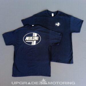 Mikuni Carburetor – T-Shirt – Vintage Logo – Navy Blue – XL