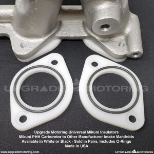 Upgrade Motoring Mikuni PHH Carb Uni O-Ring Insulator Blk 1 Set