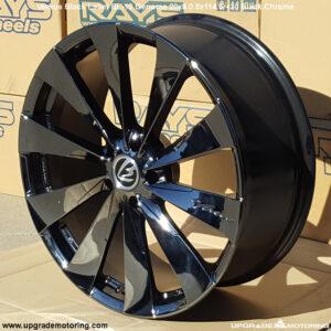Versus Black Label BL-10 Genoma 20×8.0 5×114.3 +30 Black Chrome