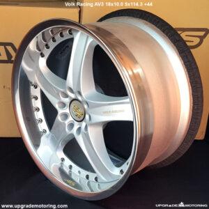 Volk Racing AV3 Wheel 18×10.0 5×114.3 +44 Silver