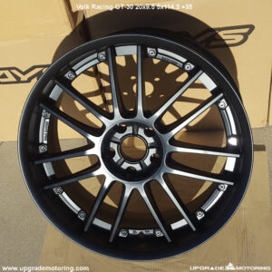 Volk Racing GT-30 20×9.5 5×114.3 +35 Black/Phantom – Single
