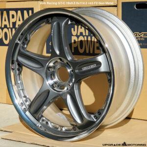 Volk Racing GT-C 19×8.5 5×114.3 +43 Gun Metal F2 Wheel Single