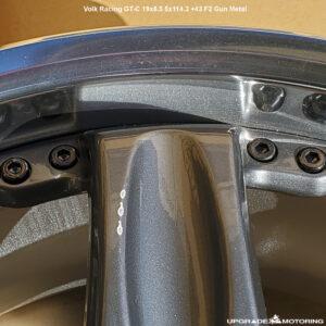 Volk Racing GT-C 19×8.5 5×114.3 +43 Gun Metal F2 Wheel Single