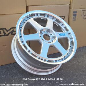 Volk Racing GT-P 18×8.0 5×114.3 +49 Diamond Cut Wheel