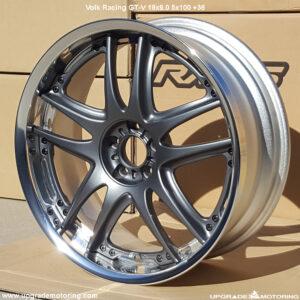 Volk Racing GT-V Wheel 19×8.0 5×100 +36 Ti Gun Metal Single