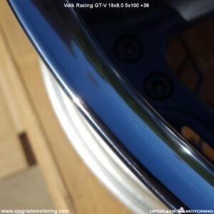 Volk Racing GT-V Wheel 19×8.0 5×100 +36 Ti Gun Metal Single