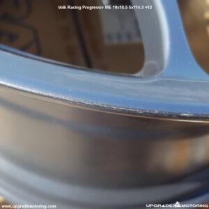 Volk Racing Progressiv ME 19×10.5 5×114.3 +12 Silver Single