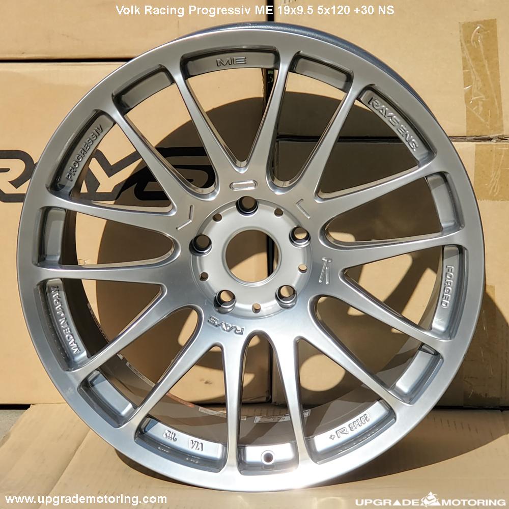 RAYS(レイズ) VOLK RACING PROGRESSIV ME　鍛造 Volk Racing Progressiv ME 19x9.5 5x120 +30 Mercury Silver