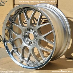 Volk Racing SF Winning Wheel 18×9.0 5×114.3 +36 Silver Single