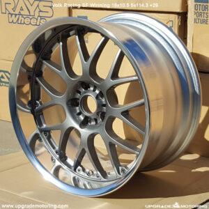 Volk Racing SF Winning Wheel 19×10.5 5×114.3 +29 Gun Metal – Single