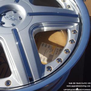 Volk SS 18×8.0 5×112 +33 CR Wheel. New. Single