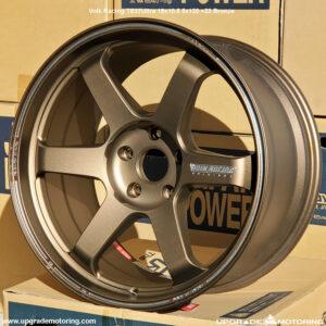 Volk Racing TE37Ultra 19×10.5 5×120 +23 Bronze Wheel Single