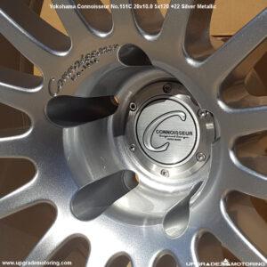 Yokohama Connoisseur 151C Wheel 20×10 5×120 +22 Silver Metallic