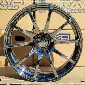Yokohama Kreutzer Series Xi Wheel 19×9.5 5×120 +20 Bright Chrome