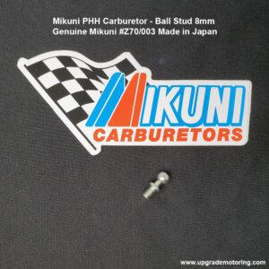 Mikuni Carburetor – Ball Stud, Linkage – 8mm Ball M6x1.0 #Z70/003