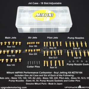 Mikuni 44PHH Performance Carburetor – 6cyl Jetting Kit #Z70/164