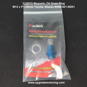 CUSCO Magnetic Oil Drain Plug – M12 x P1.25mm #00B-001-ND01