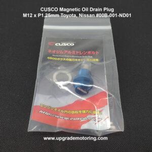 CUSCO Magnetic Oil Drain Plug – M12 x P1.25mm #00B-001-ND01