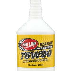 Red Line 75W90 Synthetic GL-5 Differential Gear Oil Quart #57904