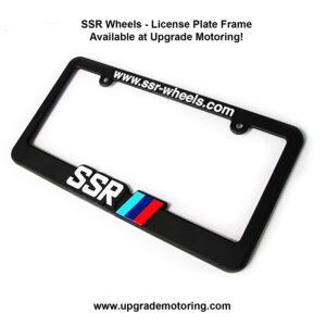 SSR Wheels – License Plate Frame #TYSSRLFRAME1