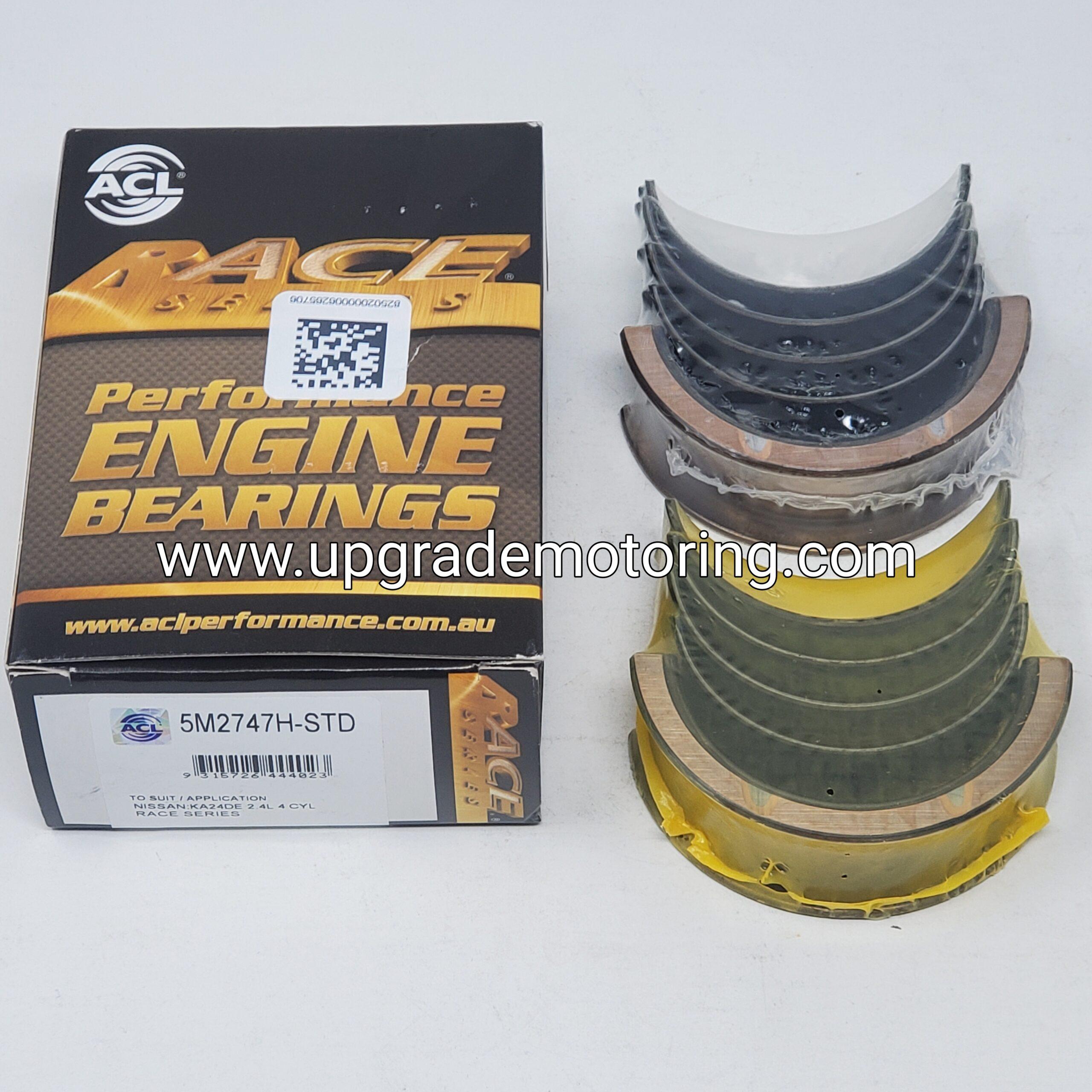 ACL Nissan KA24DE Std Size Hi Perf Main Bearing Set 5M2747H-STD
