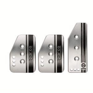 Sparco Pedal Set Settanta Short Silver #037879IT01