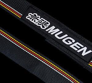 Mugen 4 Point Harness Black 2inch Snap In #81400-XG8 -K0S0