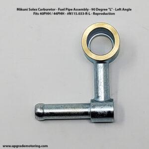 Mikuni / Solex Carburetor Fuel Pipe Assy 90Deg Left 40PHH 44PHH