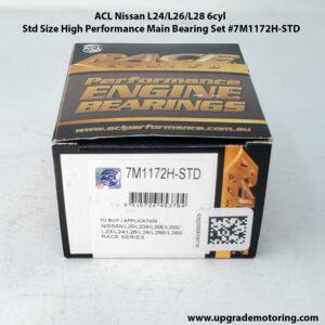 ACL Nissan L24/L28 6cyl Std Size High Performance Main Bearing Set #7M1172H-STD