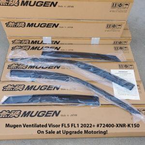 Mugen Ventilated Visor – Civic 2022+ FL5 FL1 #72400-XNR-K1S0