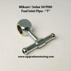 Mikuni / Solex 50PHH Carburetor Fuel Inlet Pipe – “T”