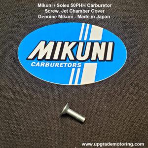 Mikuni Solex 50PHH – Screw, Jet Chamber Cover #1