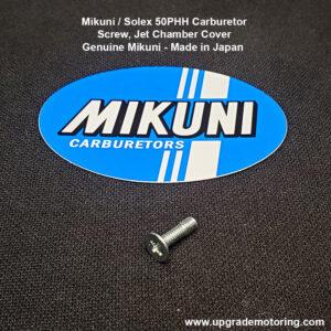 Mikuni Solex 50PHH – Screw, Jet Chamber Cover #1
