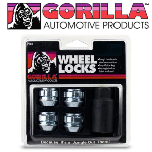 Gorilla Wheel Locks 12×1.25 Zinc Open Acorn Lug Nuts 4pk 78421N