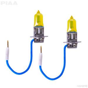Piaa H3 Solar Yellow Twin Pack Halogen Bulbs #22-13403