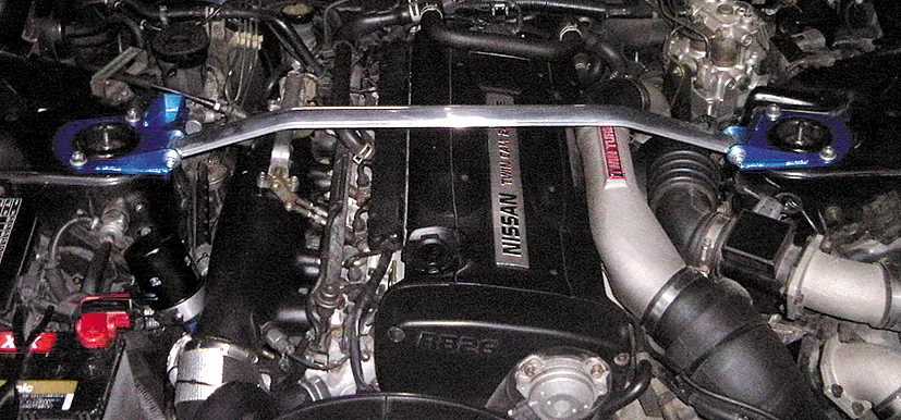Cusco Strut Bar Type OS Front w/BCS - Skyline GT-R R32 #231 540 AM ...